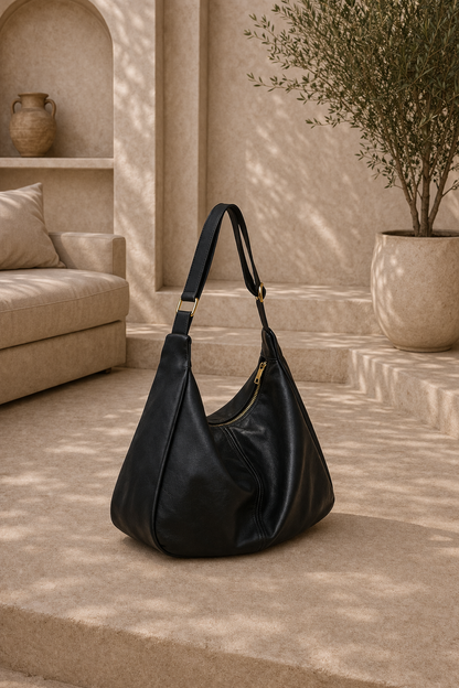 ÉLYRA  | Bolso Hobo Minimalista de Uso Diario