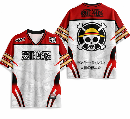 Camiseta One Piece Straw Hat — Diseño Deportivo Premium