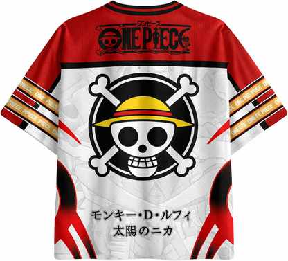 Camiseta One Piece Straw Hat — Diseño Deportivo Premium
