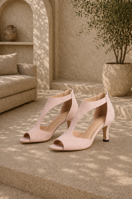 Tacones Élise – Elegancia Ligera con Diseño Abierto y Máxima Comodidad