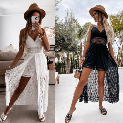Mono Lucia – Elegancia fluida con caída impecable y abertura sutil